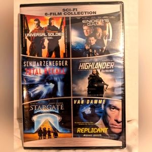Sci-Fi 6 Film Collection Brand New Sealed